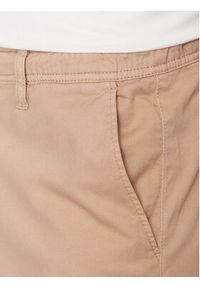 BOSS - Boss Spodnie materiałowe 50470813 Beżowy Slim Fit. Kolor: beżowy. Materiał: bawełna #6