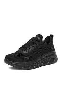 skechers - Skechers Sneakersy BOBS B FLEX HI 117385 BBK Czarny. Kolor: czarny. Materiał: materiał #7
