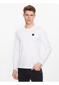 EA7 Emporio Armani Longsleeve 3RPT43 PJNTZ 1100 Biały Regular Fit. Kolor: biały. Materiał: bawełna. Długość rękawa: długi rękaw #1