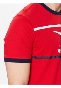 Diadora T-Shirt Ss Slam 102.179298 Czerwony Regular Fit. Kolor: czerwony. Materiał: bawełna #4