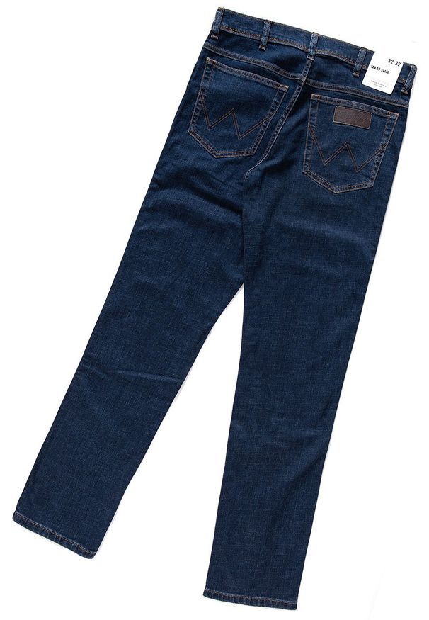 Wrangler - WRANGLER TEXAS SLIM MĘSKIE SPODNIE JEANSOWE CROSS GAME W12S8311U 112126497. Stan: podwyższony