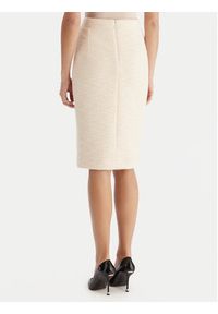 Babylon Spódnica midi S00601 Écru Regular Fit. Materiał: syntetyk #2