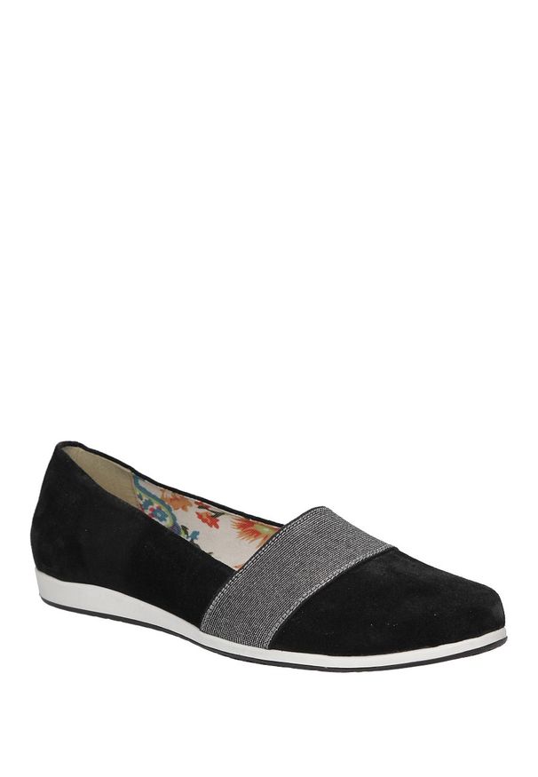 Gino Fabiani - Slip on gino fabiani 1117/17/7. Zapięcie: bez zapięcia. Kolor: czarny