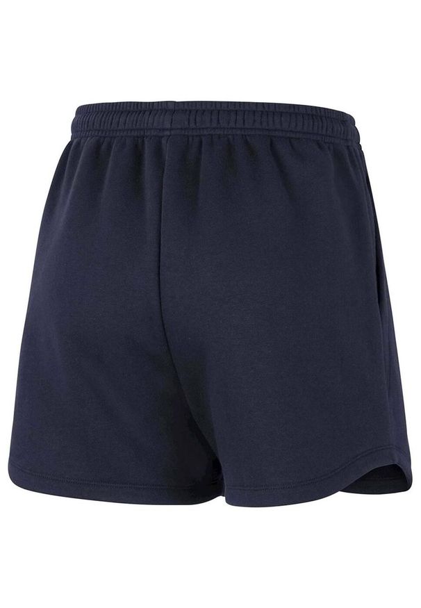 Nike - Damskie Spodenki Dresowe Park 20. Kolor: niebieski. Materiał: dresówka. Długość: krótkie