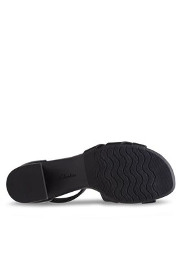 Clarks Sandały Desirae Lily 26171172 Czarny. Kolor: czarny. Materiał: skóra