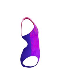 Strój kąpielowy jednoczęściowy na basen dziewczęcy Speedo SplashBack. Kolor: fioletowy, niebieski, wielokolorowy