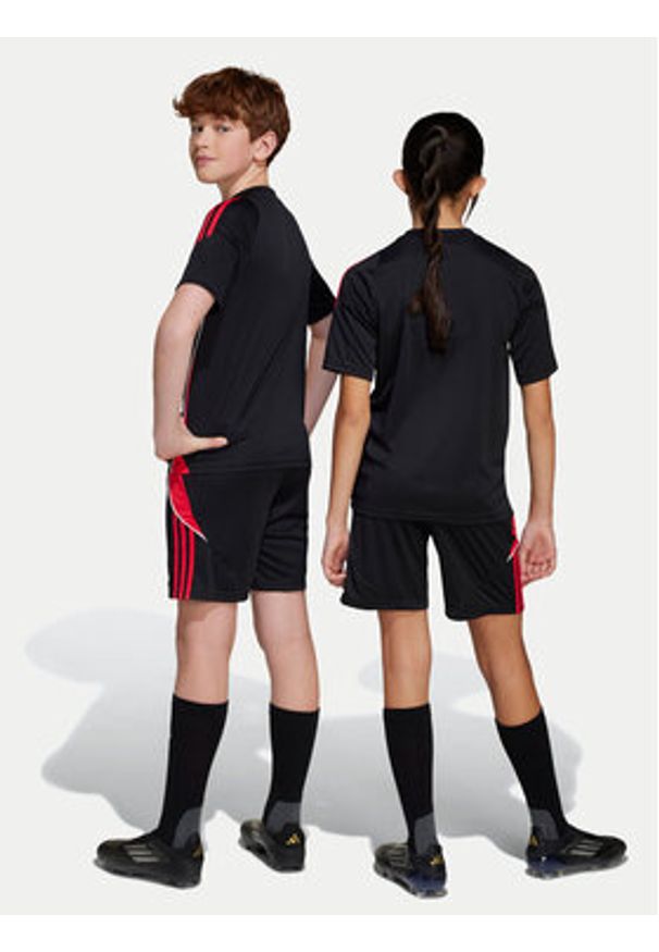 Adidas - adidas Szorty sportowe Tiro 24 Training JN4567 Czarny Regular Fit. Kolor: czarny. Materiał: syntetyk. Styl: sportowy