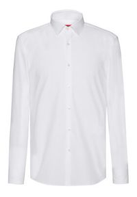 Hugo Koszula C-Jenno 50289499 Biały Slim Fit. Kolor: biały. Materiał: bawełna