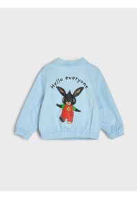 Sinsay - Kurtka koszulowa z nadrukiem Bing - niebieski. Kolor: niebieski. Wzór: nadruk #1