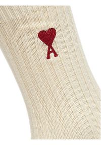 AMI PARIS Skarpety wysokie unisex USC003.379 Écru. Materiał: bawełna, materiał #3