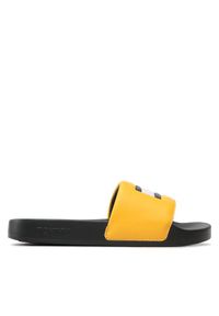 Tommy Jeans Klapki Pool Slide EN0EN02063 Żółty. Kolor: żółty. Materiał: skóra #1