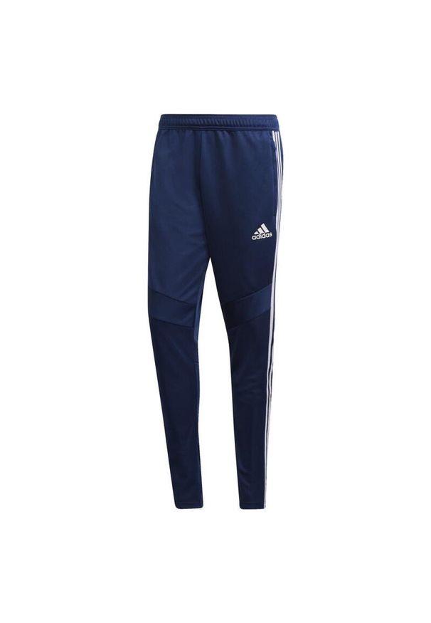 Adidas - Spodnie dresowe dziecięce adidas Tiro 19. Kolor: niebieski. Materiał: dresówka