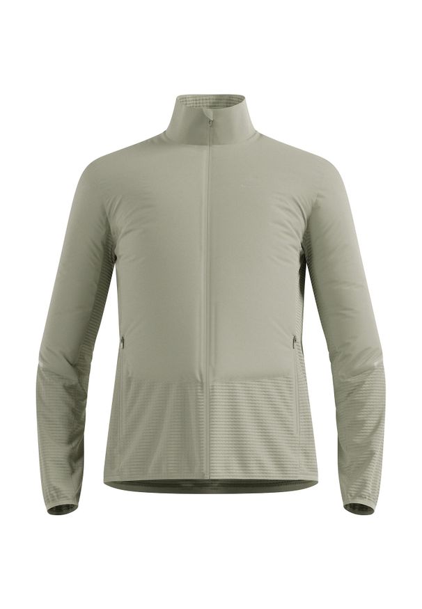 Kurtka hybrydowa Odlo Jacket ESSENTIAL INSULATOR HYBRID. Kolor: szary. Sport: bieganie