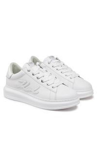 Karl Lagerfeld - KARL LAGERFELD Sneakersy Kapri KL52511K Biały. Kolor: biały. Materiał: skóra #5