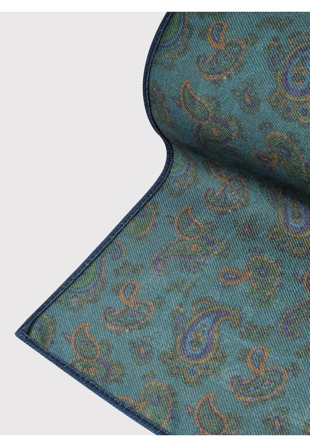 Pako Lorente - PAKO LORENTE - Dwustronna poszetka męska. Materiał: poliester. Wzór: kolorowy