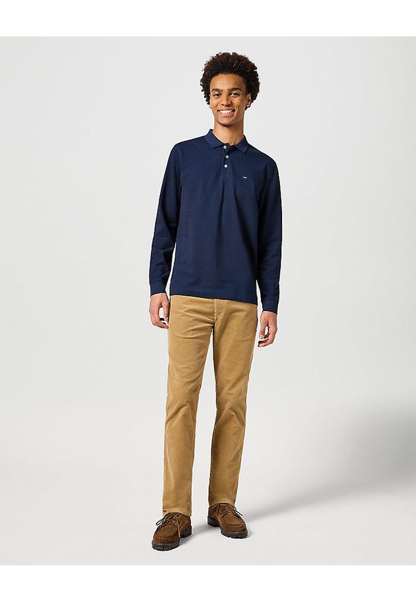 Wrangler - MĘSKIE SPODNIE SZTRUKSOWE WRANGLER GREENSBORO TIGERS EYE 11235740