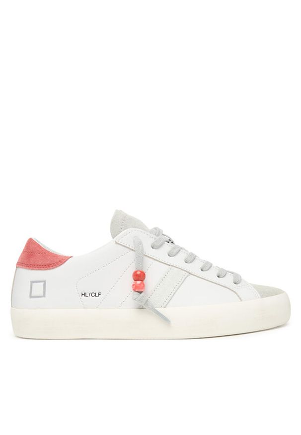 D.A.T.E. Sneakersy Hill Low W441-HL-CA Biały. Kolor: biały. Materiał: skóra