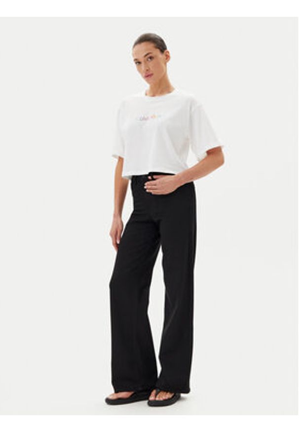 Calvin Klein Underwear T-Shirt LV00QS7470 Biały Boxy Fit. Kolor: biały. Materiał: bawełna