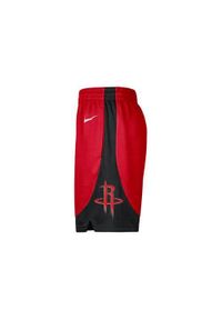 Spodnie koszykarskie męskie Nike Nba Houston Rockets. Kolor: wielokolorowy. Materiał: materiał, syntetyk. Długość: krótkie