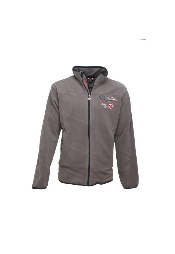 PEAK MOUNTAIN - Kurtka polarowa Peak Mountain Conac. Kolor: szary. Materiał: polar. Sezon: zima. Sport: narciarstwo