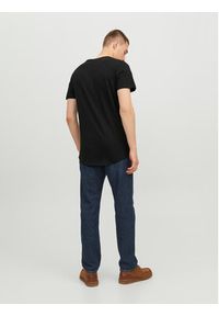 Jack & Jones - Jack&Jones T-Shirt Noa 12113648 Czarny Long Line Fit. Kolor: czarny. Materiał: bawełna #3