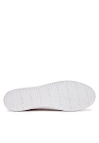 TOMMY HILFIGER - Tommy Hilfiger Sneakersy Vulc Canvas Lace Up Sneaker FW0FW08647 Różowy. Kolor: różowy. Materiał: materiał #4