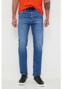 Calvin Klein Jeans jeansy męskie. Kolor: niebieski #1