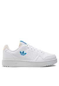 Adidas - adidas Sneakersy Ny 90 J GZ1875 Biały. Kolor: biały. Materiał: skóra