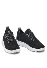 Geox Sneakersy U Spherica A U15BYA 0006K C9999 Czarny. Kolor: czarny. Materiał: materiał #8