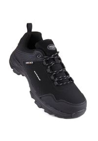 Buty sportowe trekkingowe młodzieżowe softshell czarne American Club. Kolor: czarny. Materiał: softshell #7