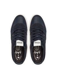 Enterprise Japan Sneakersy BB5001 PX633 Granatowy. Kolor: niebieski. Materiał: zamsz, skóra #5