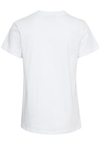Kaffe T-Shirt Marin 10506137 Biały Regular Fit. Kolor: biały. Materiał: bawełna #4