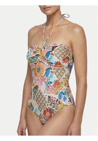 Seafolly Strój kąpielowy Beach Bohème 11179DD300 Różowy. Kolor: różowy. Materiał: syntetyk #3