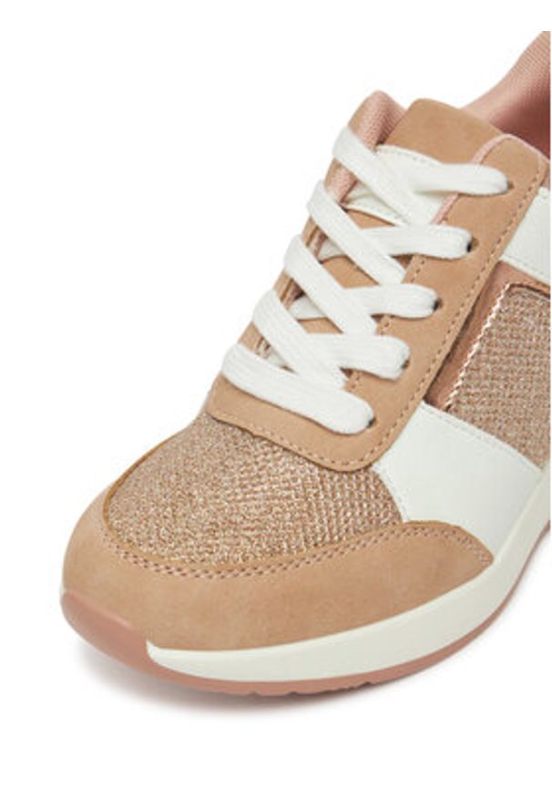 DeeZee Sneakersy AM1109 Różowy. Kolor: różowy. Materiał: skóra