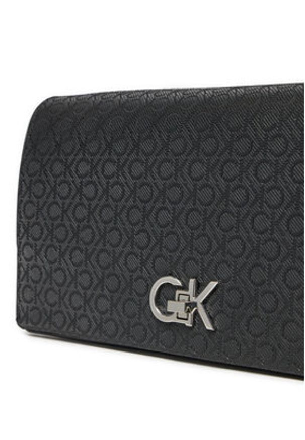 Calvin Klein Torebka Ck Convertible Mini Bag_Mono K60K613141 Czarny. Kolor: czarny. Materiał: skórzane