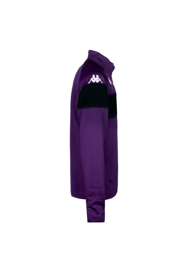 Bluza dziecięca Kappa Dovare. Kolor: czarny, fioletowy, wielokolorowy. Sport: joga i pilates