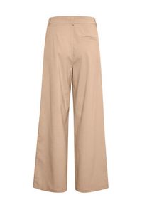 Karen by Simonsen Spodnie materiałowe Herta 10104253 Beżowy Straight Fit. Kolor: beżowy. Materiał: syntetyk, wiskoza