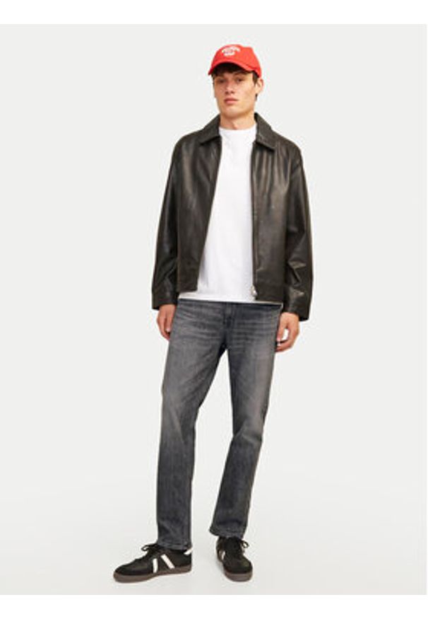 Jack & Jones - Jack&Jones Jeansy Clark 12258108 Szary Regular Fit. Kolor: szary