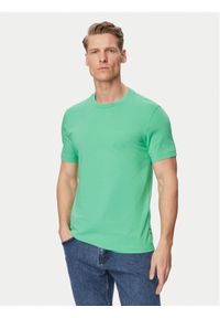 BOSS T-Shirt Thompson 01 50468347 Zielony Regular Fit. Kolor: zielony. Materiał: bawełna #1