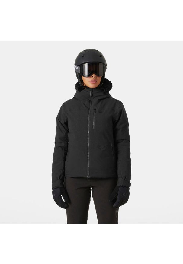 Damska kurtka narciarska Helly Hansen Valdisere 2.0. Kolor: czarny. Sezon: zima. Sport: narciarstwo