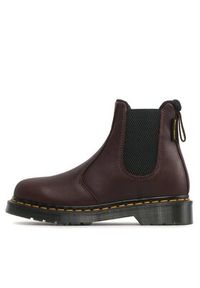 Dr. Martens Sztyblety 2976 27821201 Bordowy. Kolor: czerwony. Materiał: skóra