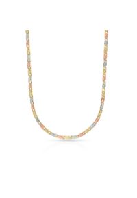 W.KRUK Wspaniały Naszyjnik - złoto 585, Bez kamienia - ZAZ/NZ476BK. Materiał: złote. Kolor: złoty #1