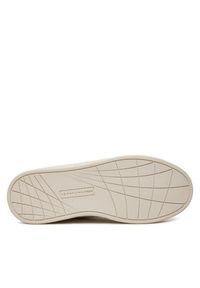 TOMMY HILFIGER - Tommy Hilfiger Sneakersy Icon Court Sneaker Flag FW0FW08327 Écru. Materiał: skóra #4