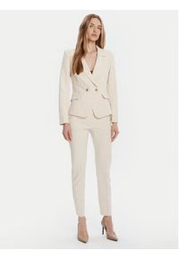 Rinascimento Marynarka CFC0126221003 Beżowy Slim Fit. Kolor: beżowy. Materiał: syntetyk #4