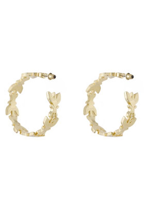 Patrizia Pepe Kolczyki 8J1356 M068 F130 Złoty. Materiał: metalowe. Kolor: złoty