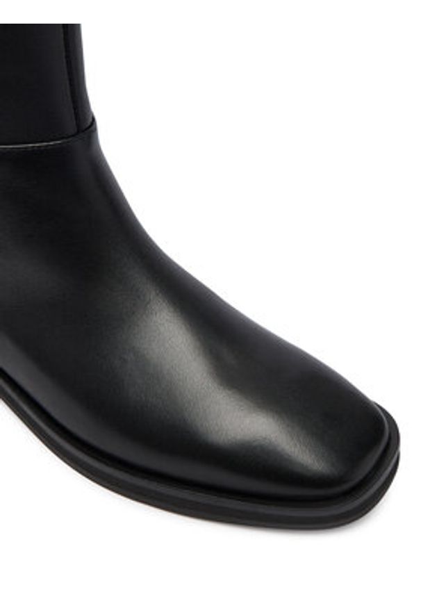 Calvin Klein Kozaki Formal Utk Boot Lth HW0HW02599 Czarny. Kolor: czarny. Materiał: skóra