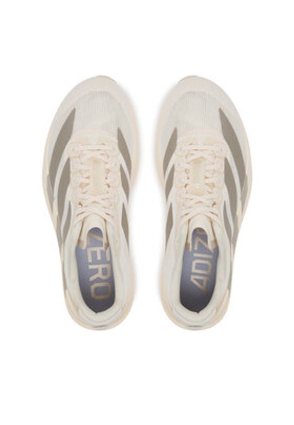 Adidas - adidas Buty do biegania Adizero Evo Sl JR5841 Beżowy. Kolor: beżowy. Materiał: materiał