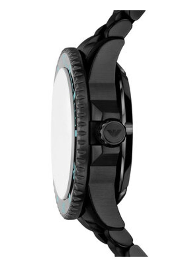 Emporio Armani Zegarek Sea Explorer AR60084 Czarny. Kolor: czarny