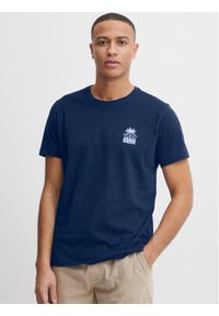 Blend T-Shirt 20715313 Granatowy Regular Fit. Kolor: niebieski. Materiał: bawełna #1