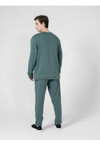 outhorn - Spodnie dresowe męskie - oliwkowe. Kolor: oliwkowy. Materiał: dresówka #3
